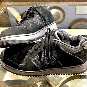 Air Jordan Fusion 20 - Black Graphite Sneakers Low Top - Men's Size 14 Pre Owned